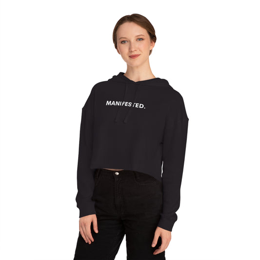 Womens cropped hoodie