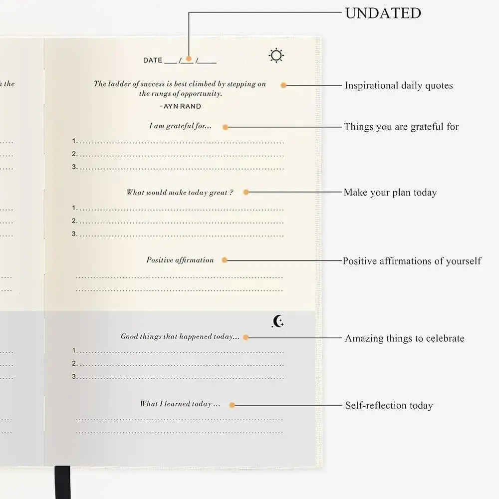 Gratitude Journal Notebook